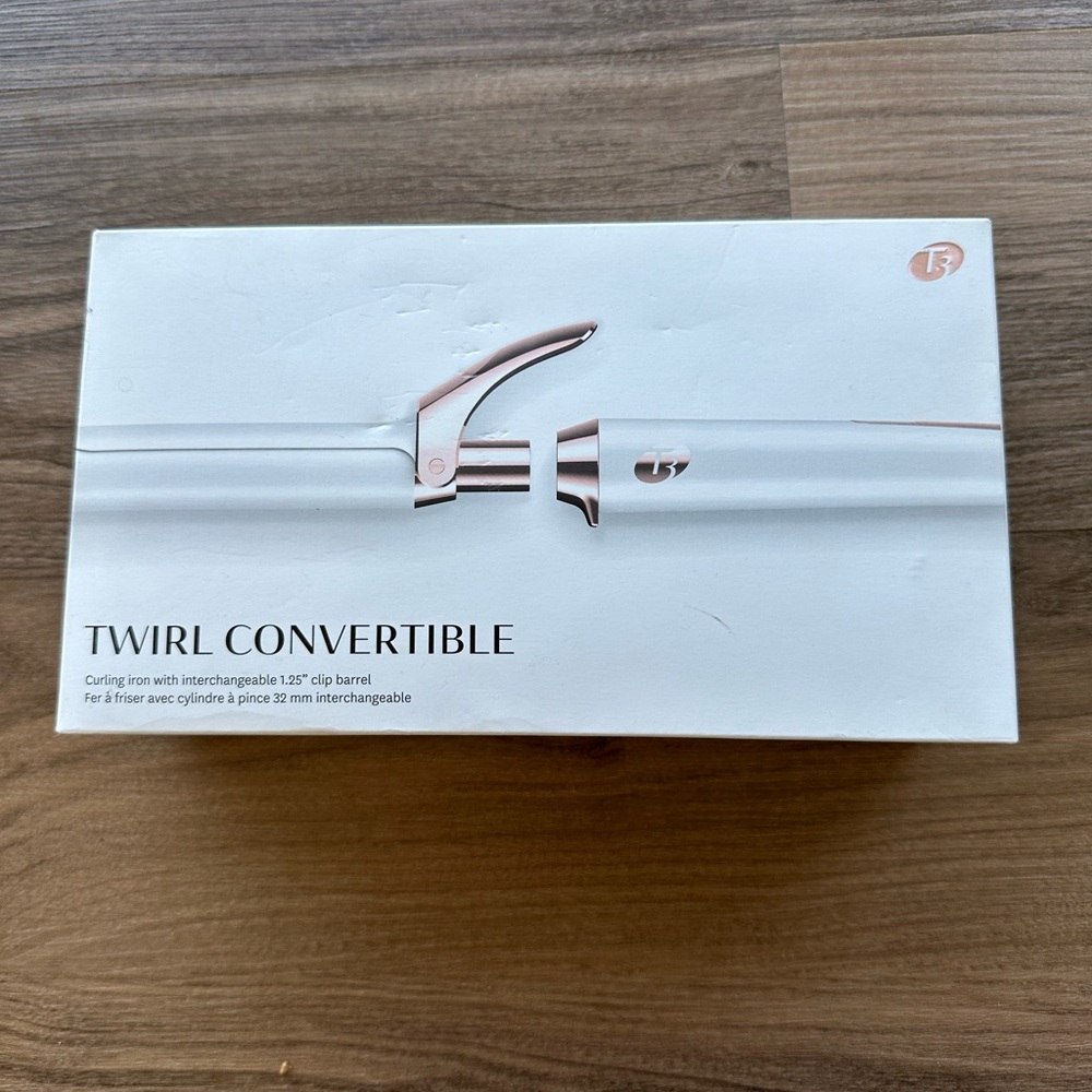 T3 convertible twirl curler NWOT 1.25